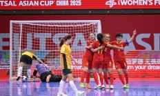 爱游戏APP:女子五人制足球亚洲杯中国队取“开门红”
